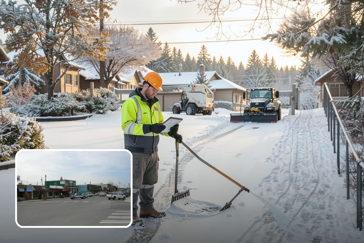 Snow Squall Response in Stanwood, Snohomish County, WA - Standby readiness during convergence-zone squall alerts specific to our region