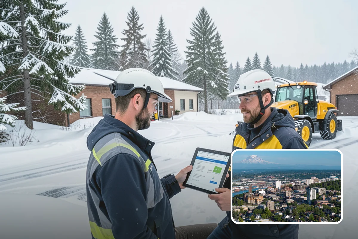 Snow Squall Response in Tacoma, Pierce County, WA - Standby readiness during convergence-zone squall alerts specific to our region