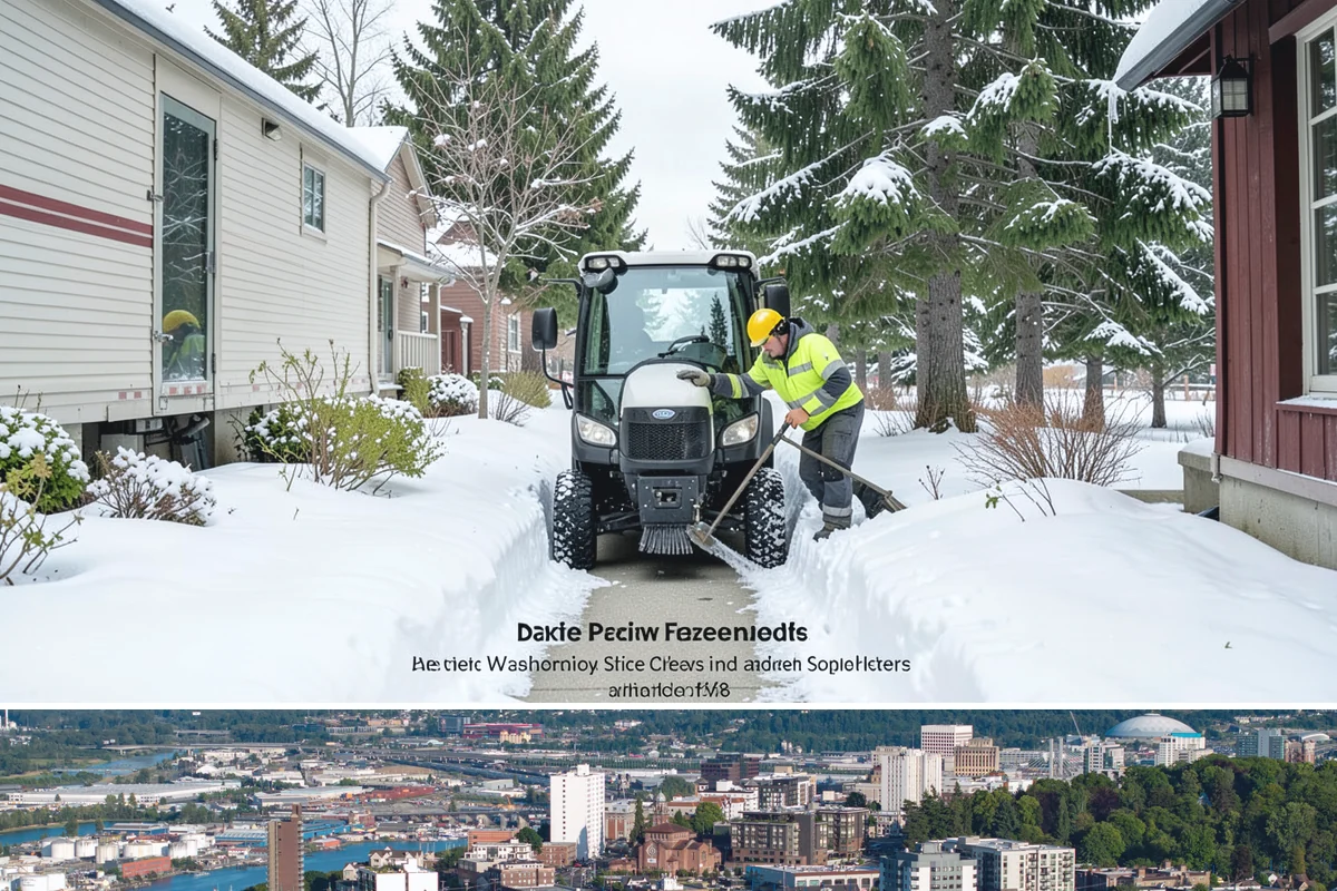 Snow Squall Response in Tacoma, Pierce County, WA - Snow squall response is most active from December through February when unstable post-frontal air drives Puget Sound...
