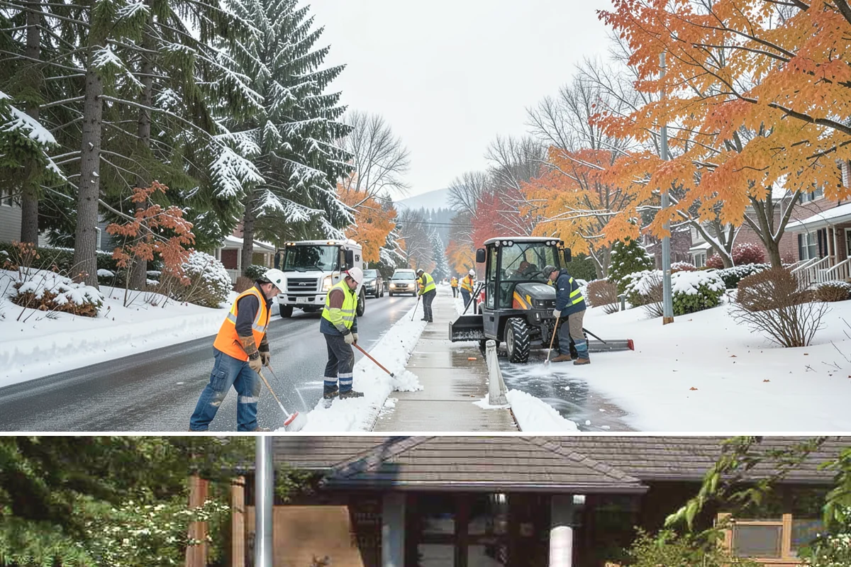 Snow Squall Response in Yarrow Point, King County, WA - Snow squall response is most active from December through February when unstable post-frontal air drives Puget Sound...