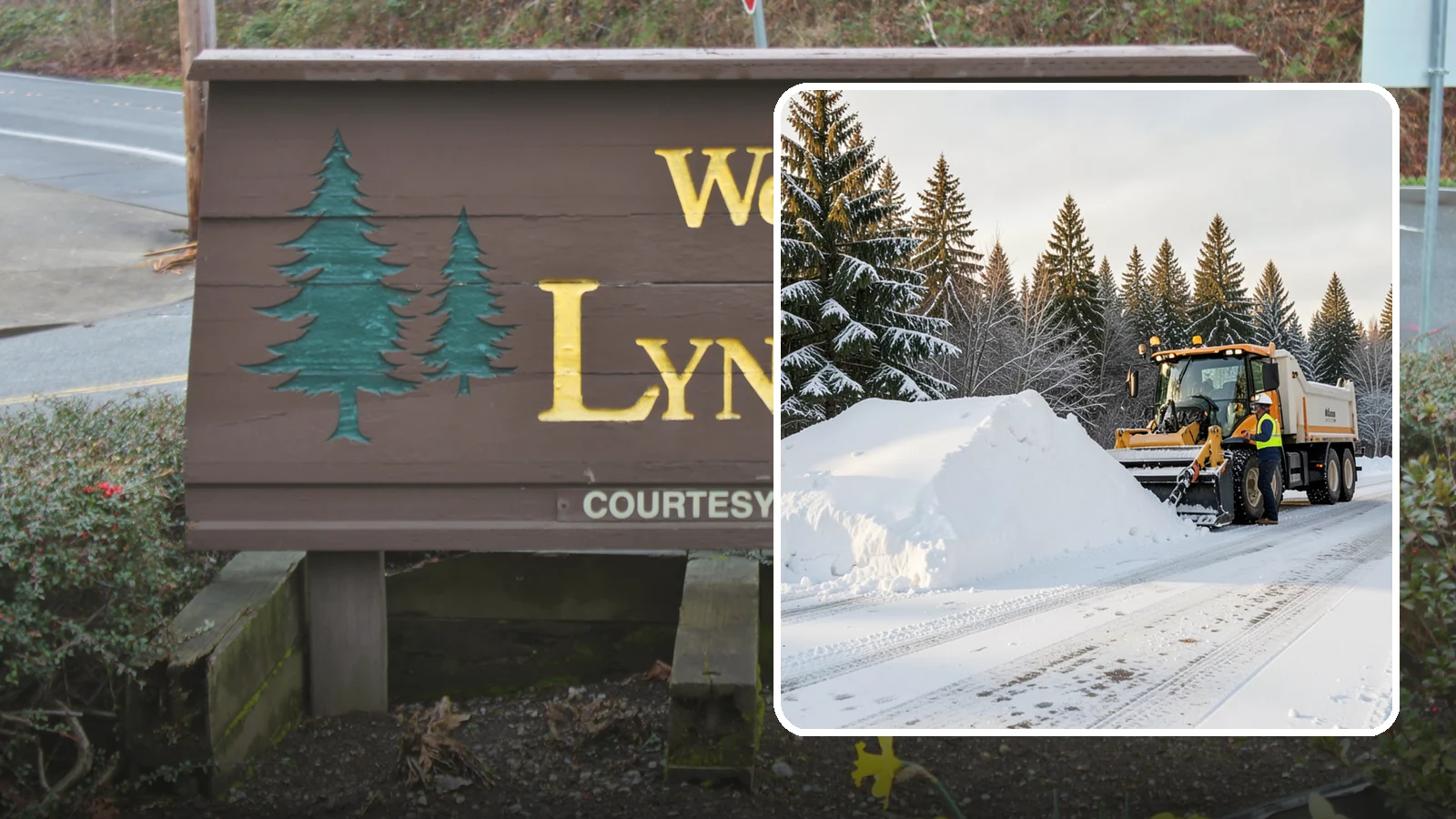 Snow Stacking in Lynnwood, Snohomish County, WA - We stack plowed snow into organized piles that maximize usable space and drain cleanly.