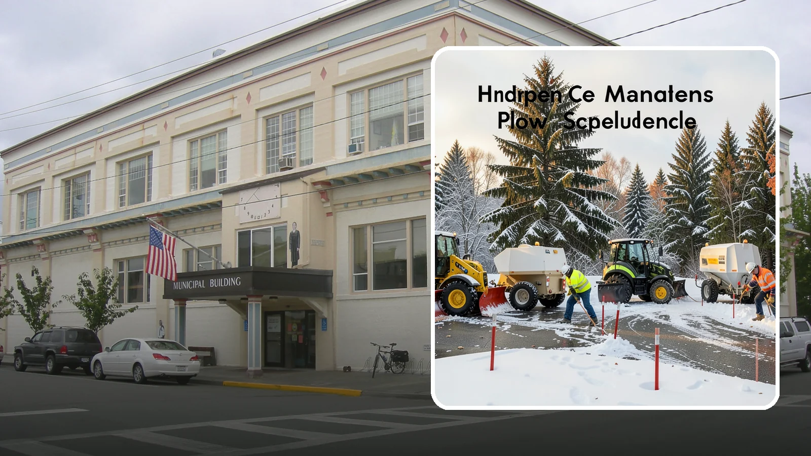 Snow Stake Installation in Anacortes, Skagit County, WA - We install measurement snow stakes so you and our crew can verify accumulation depth and trigger service at the right moment.