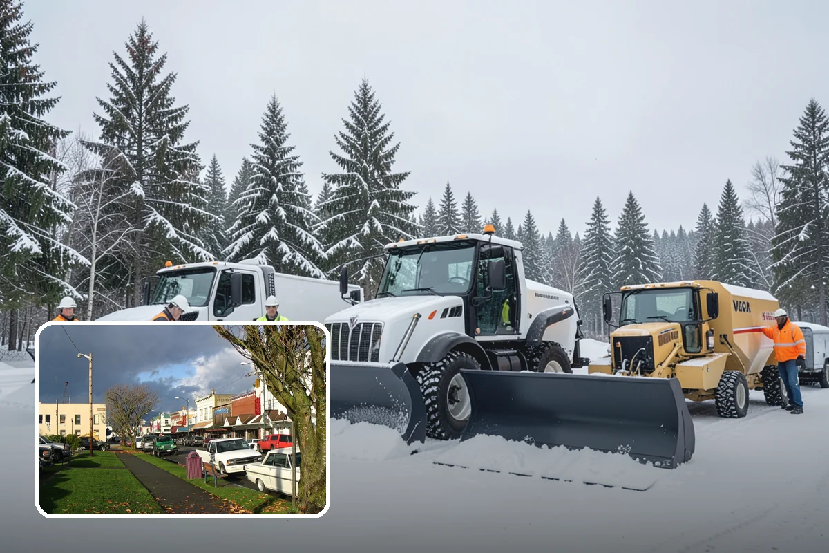Snow Stake Installation in Arlington, Snohomish County, WA - Provides objective accumulation readings for trigger-based contracts