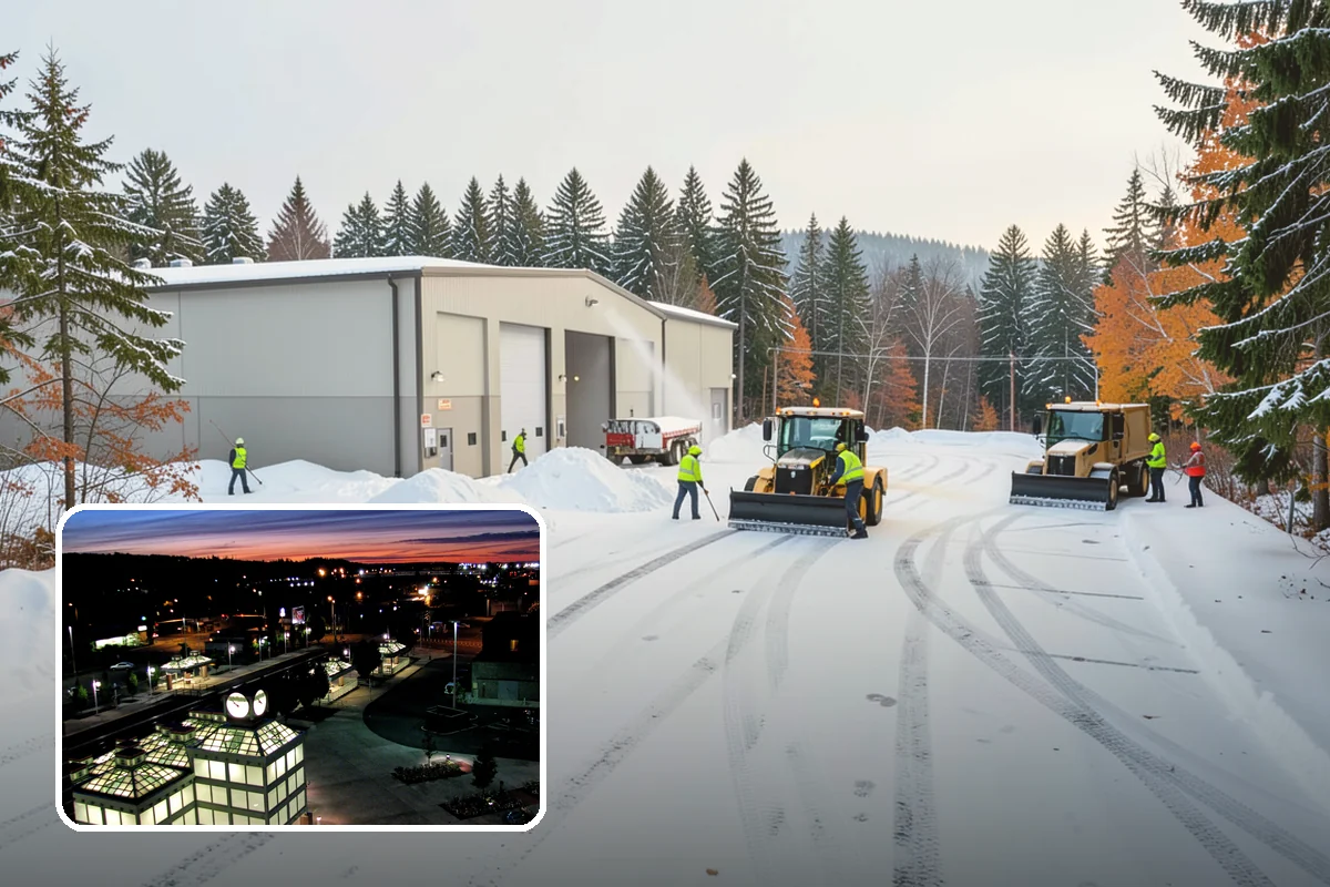 Snow Stake Installation in Auburn, King County, WA - Provides objective accumulation readings for trigger-based contracts