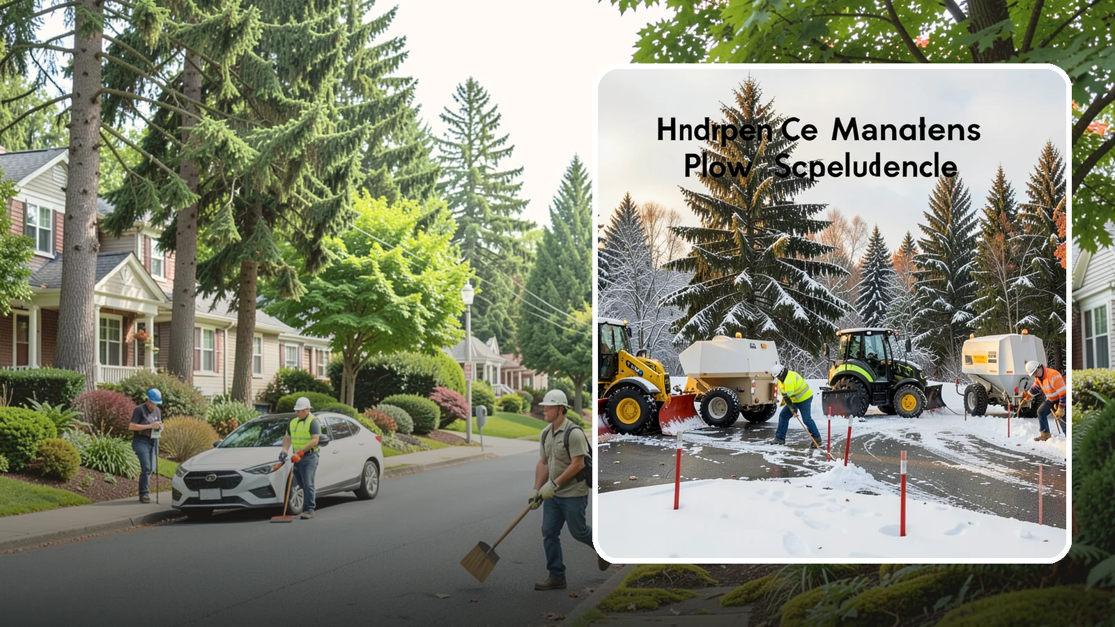 Snow Stake Installation in Beaux Arts Village, King County, WA - We install measurement snow stakes so you and our crew can verify accumulation depth and trigger service at the right moment.