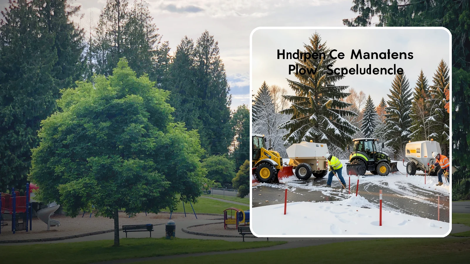 Snow Stake Installation in Bonney Lake, Pierce County, WA - We install measurement snow stakes so you and our crew can verify accumulation depth and trigger service at the right moment.