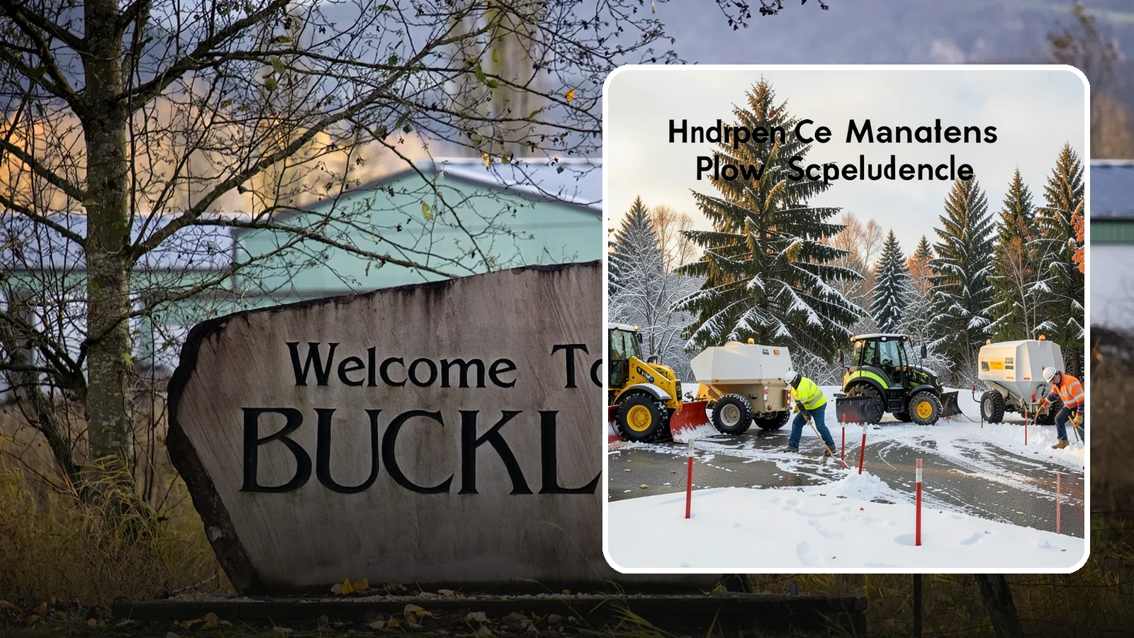 Snow Stake Installation in Buckley, Pierce County, WA - We install measurement snow stakes so you and our crew can verify accumulation depth and trigger service at the right moment.