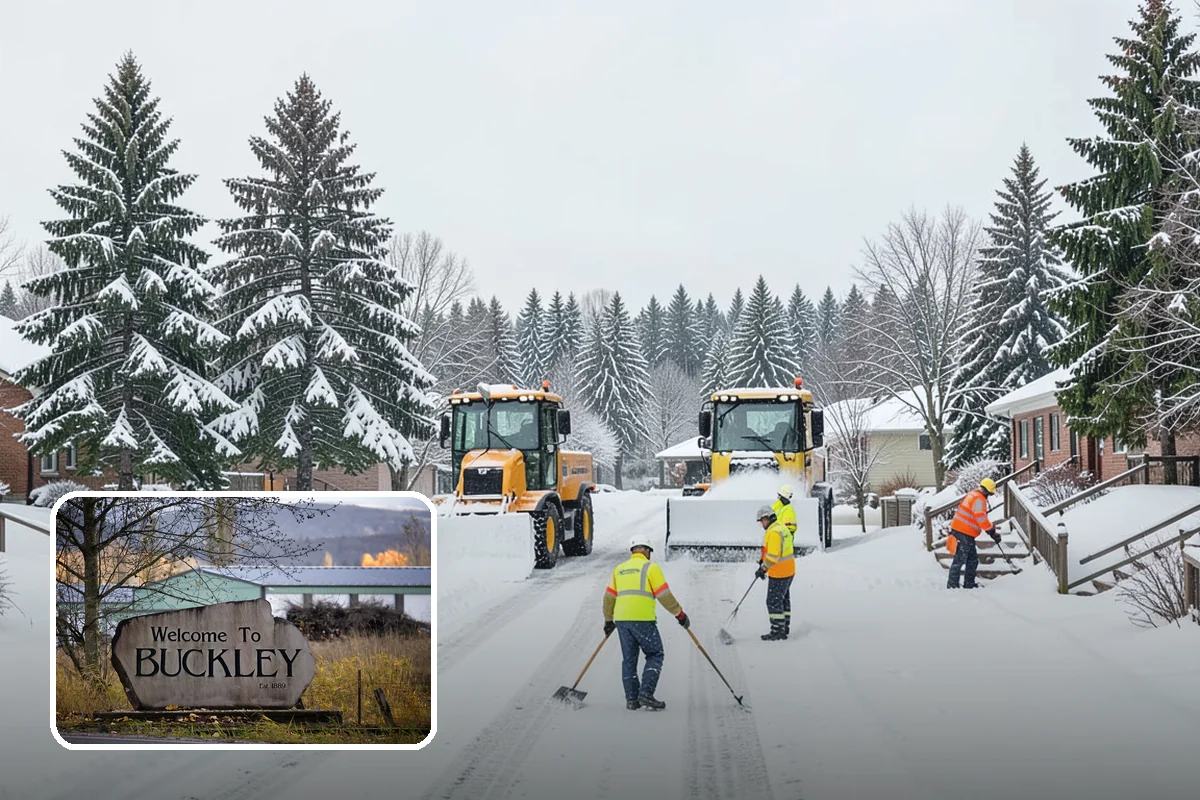 Snow Stake Installation in Buckley, Pierce County, WA - Provides objective accumulation readings for trigger-based contracts