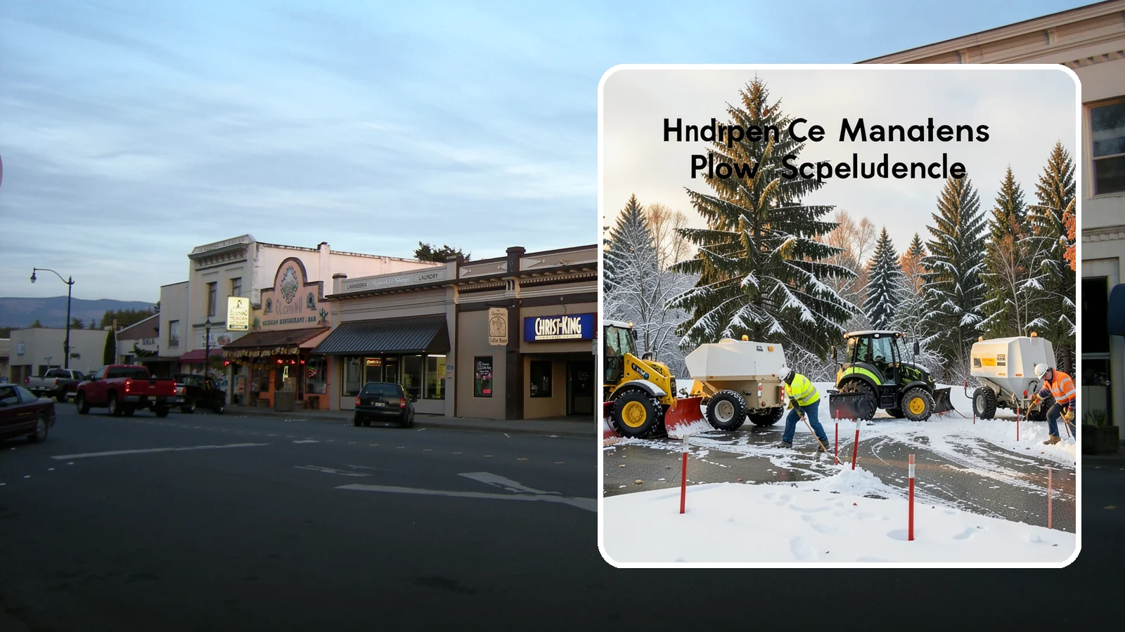 Snow Stake Installation in Burlington, Skagit County, WA - We install measurement snow stakes so you and our crew can verify accumulation depth and trigger service at the right moment.