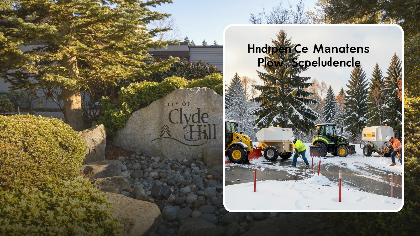 Snow Stake Installation in Clyde Hill, King County, WA - We install measurement snow stakes so you and our crew can verify accumulation depth and trigger service at the right moment.