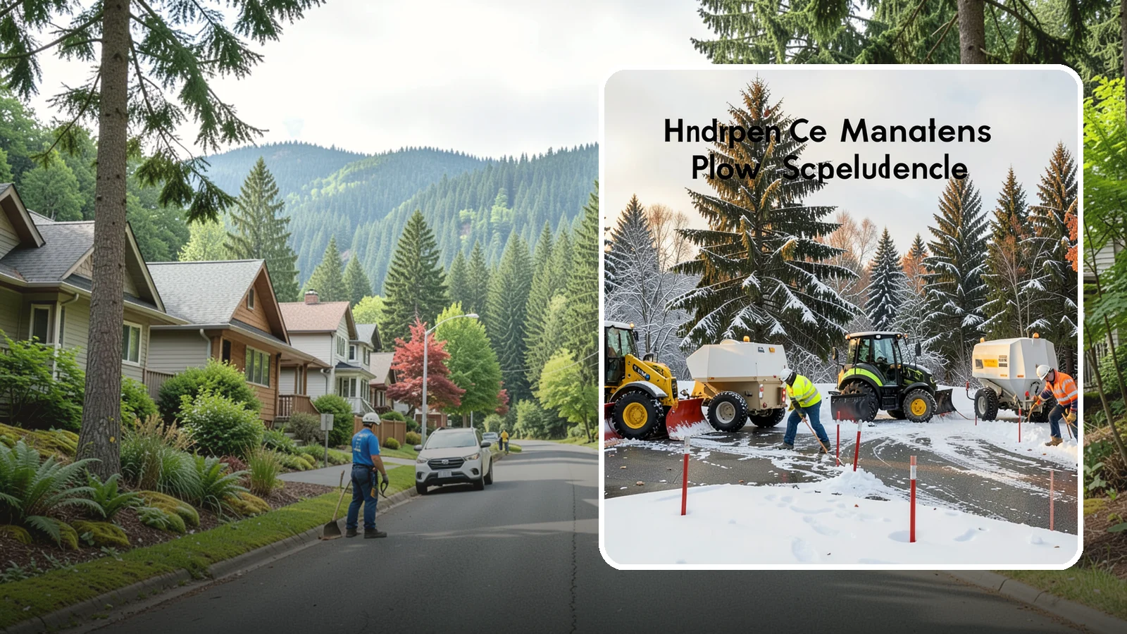 Snow Stake Installation in Darrington, Snohomish County, WA - We install measurement snow stakes so you and our crew can verify accumulation depth and trigger service at the right moment.