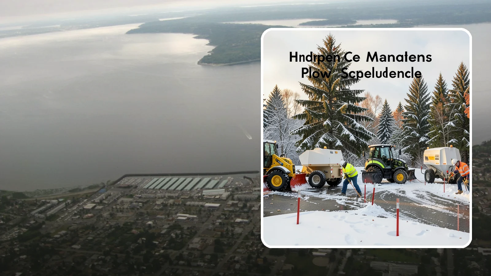 Snow Stake Installation in Des Moines, King County, WA - We install measurement snow stakes so you and our crew can verify accumulation depth and trigger service at the right moment.