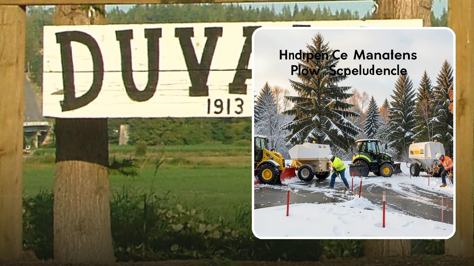 Snow Stake Installation in Duvall, King County, WA - We install measurement snow stakes so you and our crew can verify accumulation depth and trigger service at the right moment.