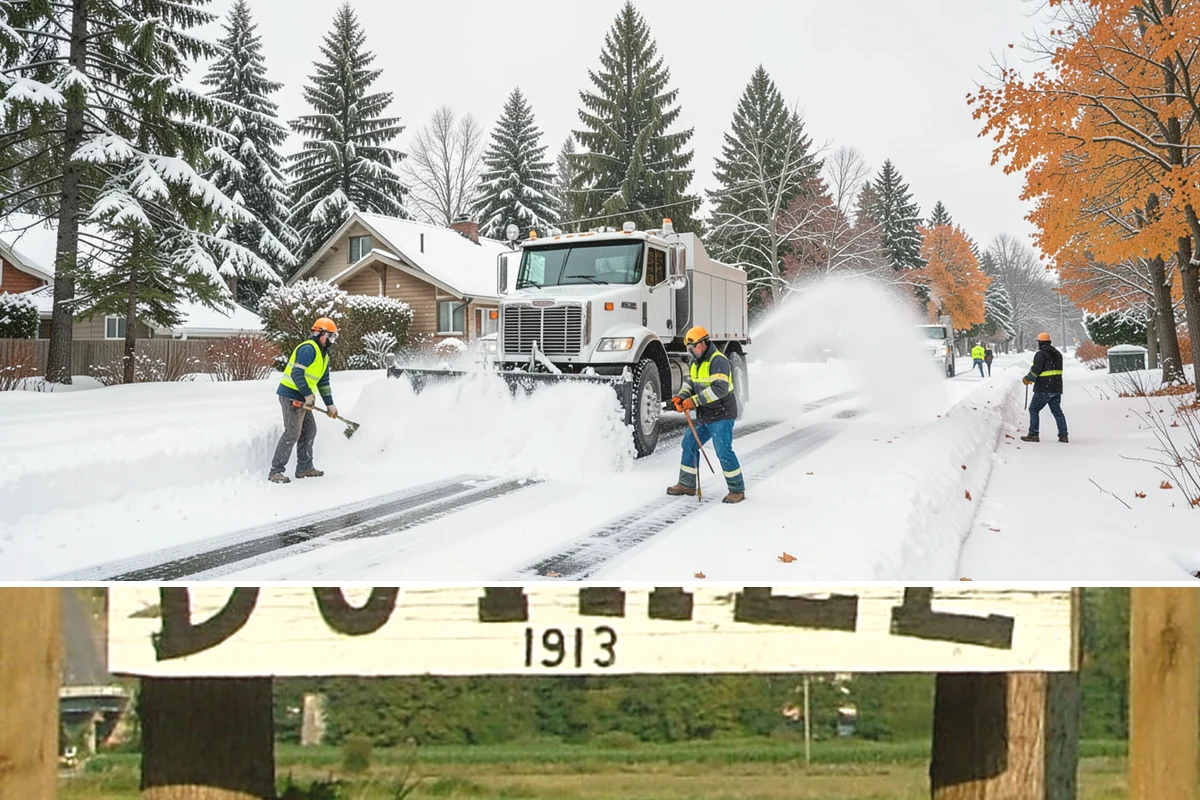 Snow Stake Installation in Duvall, King County, WA - We set measurement stakes at the start of the contract season in November so every storm is gauged consistently through March.