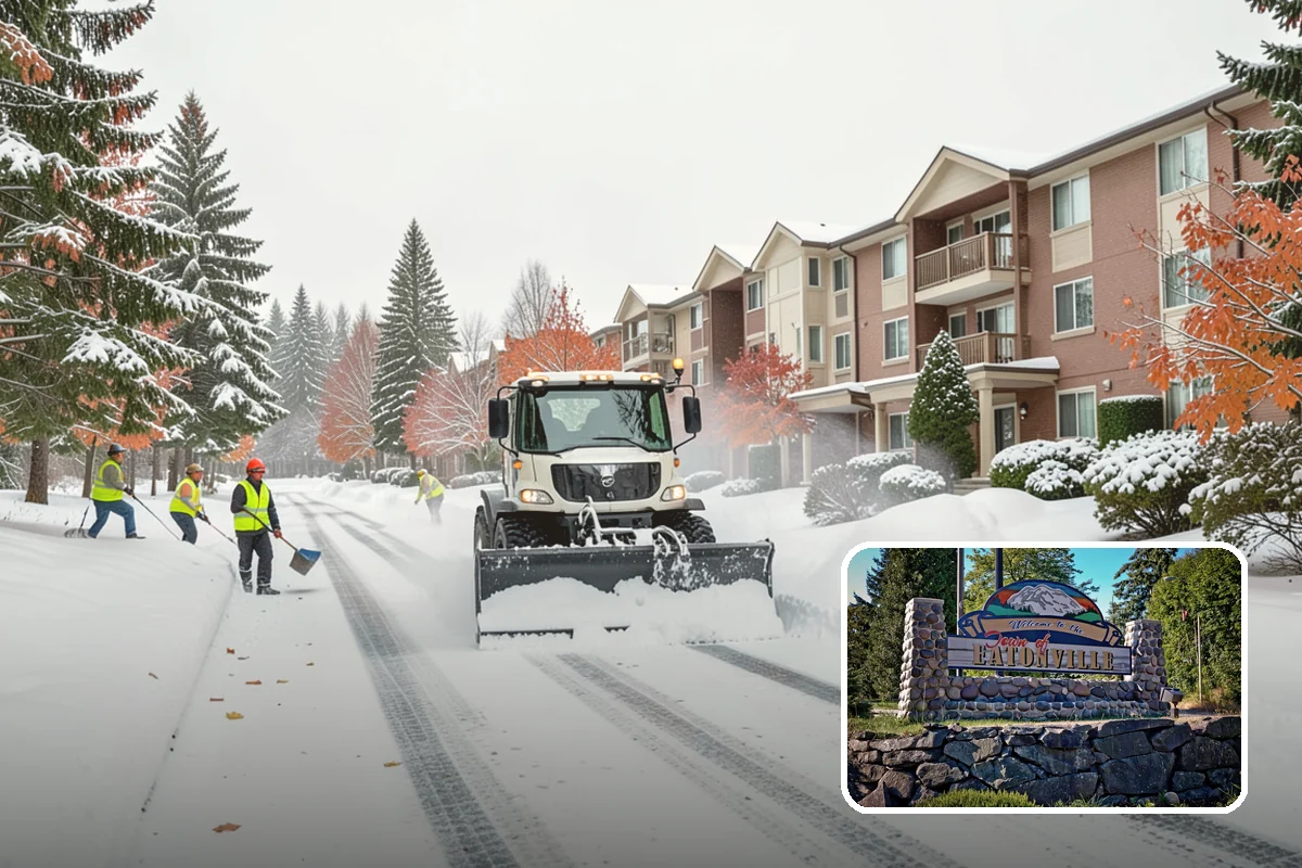 Snow Stake Installation in Eatonville, Pierce County, WA - Provides objective accumulation readings for trigger-based contracts