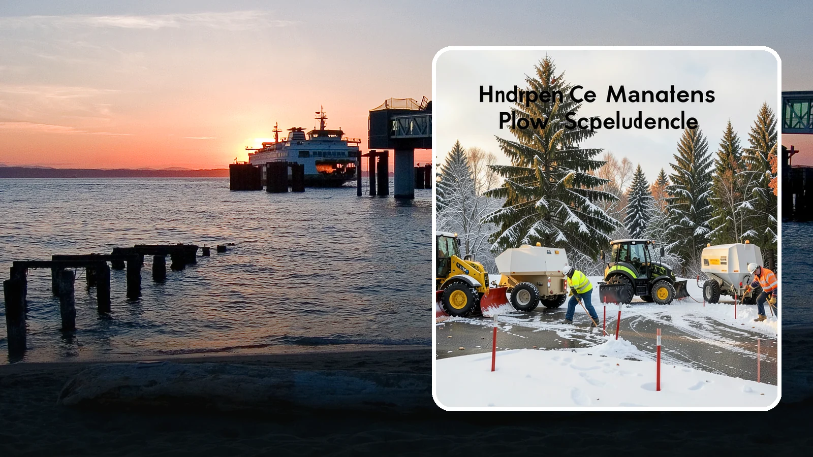 Snow Stake Installation in Edmonds, Snohomish County, WA - We install measurement snow stakes so you and our crew can verify accumulation depth and trigger service at the right moment.