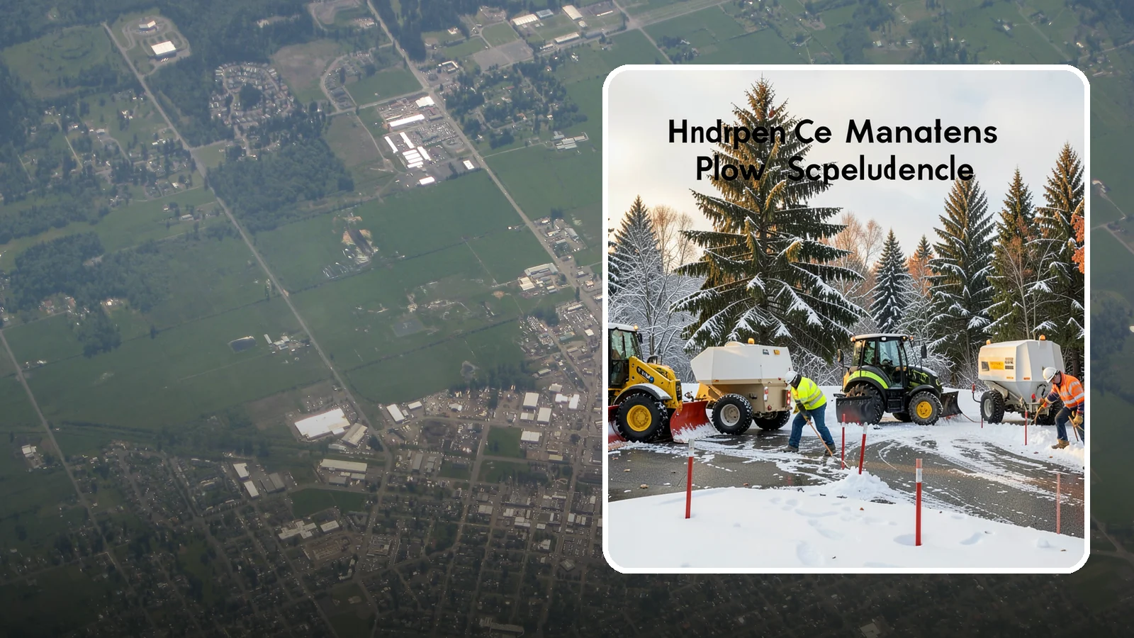 Snow Stake Installation in Enumclaw, King County, WA - We install measurement snow stakes so you and our crew can verify accumulation depth and trigger service at the right moment.