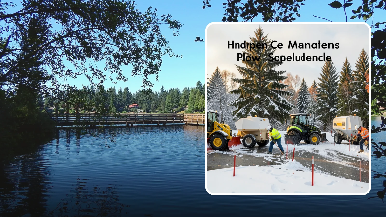 Snow Stake Installation in Federal Way, King County, WA - We install measurement snow stakes so you and our crew can verify accumulation depth and trigger service at the right moment.
