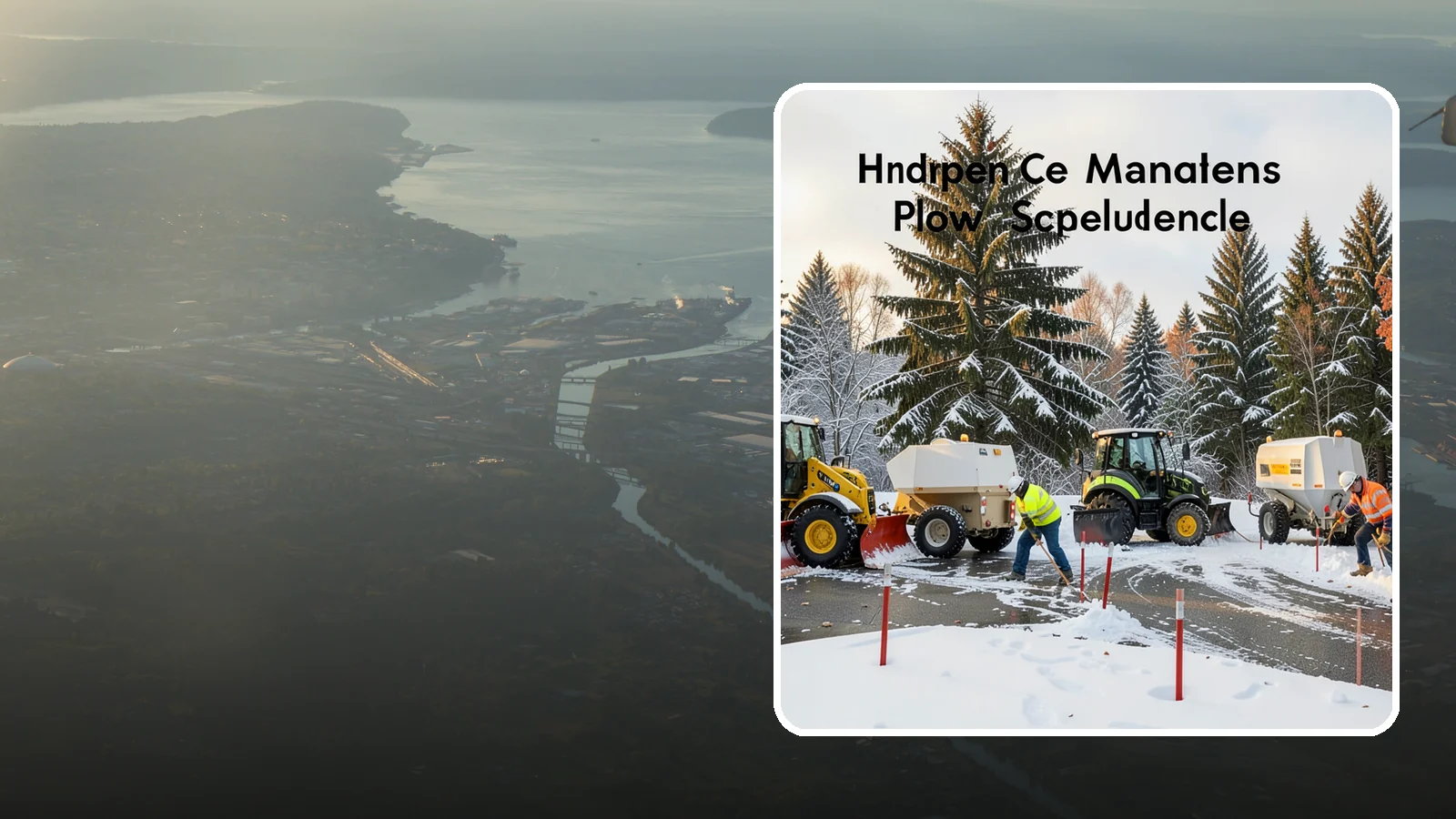 Snow Stake Installation in Fife, Pierce County, WA - We install measurement snow stakes so you and our crew can verify accumulation depth and trigger service at the right moment.