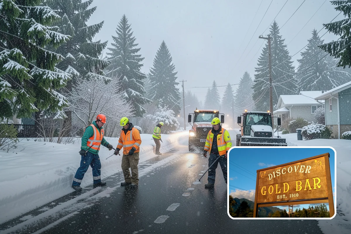 Snow Stake Installation in Gold Bar, Snohomish County, WA - Provides objective accumulation readings for trigger-based contracts