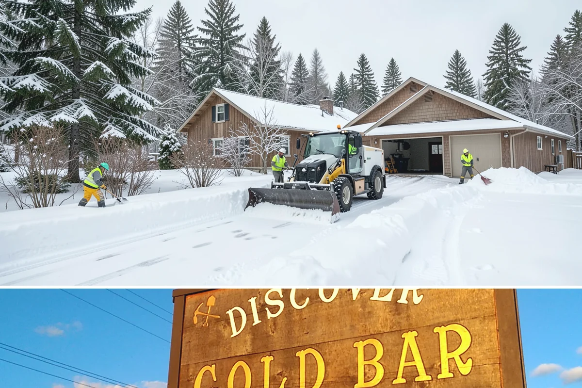 Snow Stake Installation in Gold Bar, Snohomish County, WA - We set measurement stakes at the start of the contract season in November so every storm is gauged consistently through March.