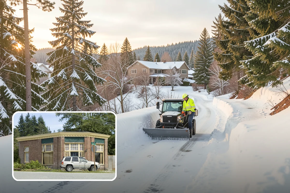 Snow Stake Installation in Hamilton, Skagit County, WA - Provides objective accumulation readings for trigger-based contracts