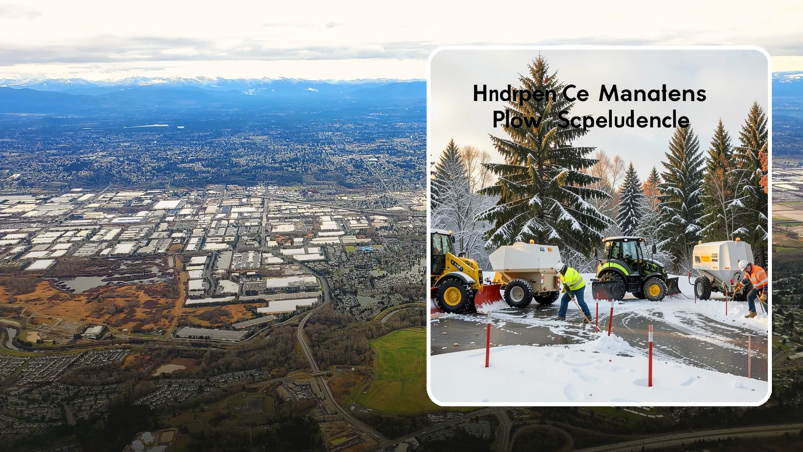 Snow Stake Installation in Kent, King County, WA - We install measurement snow stakes so you and our crew can verify accumulation depth and trigger service at the right moment.