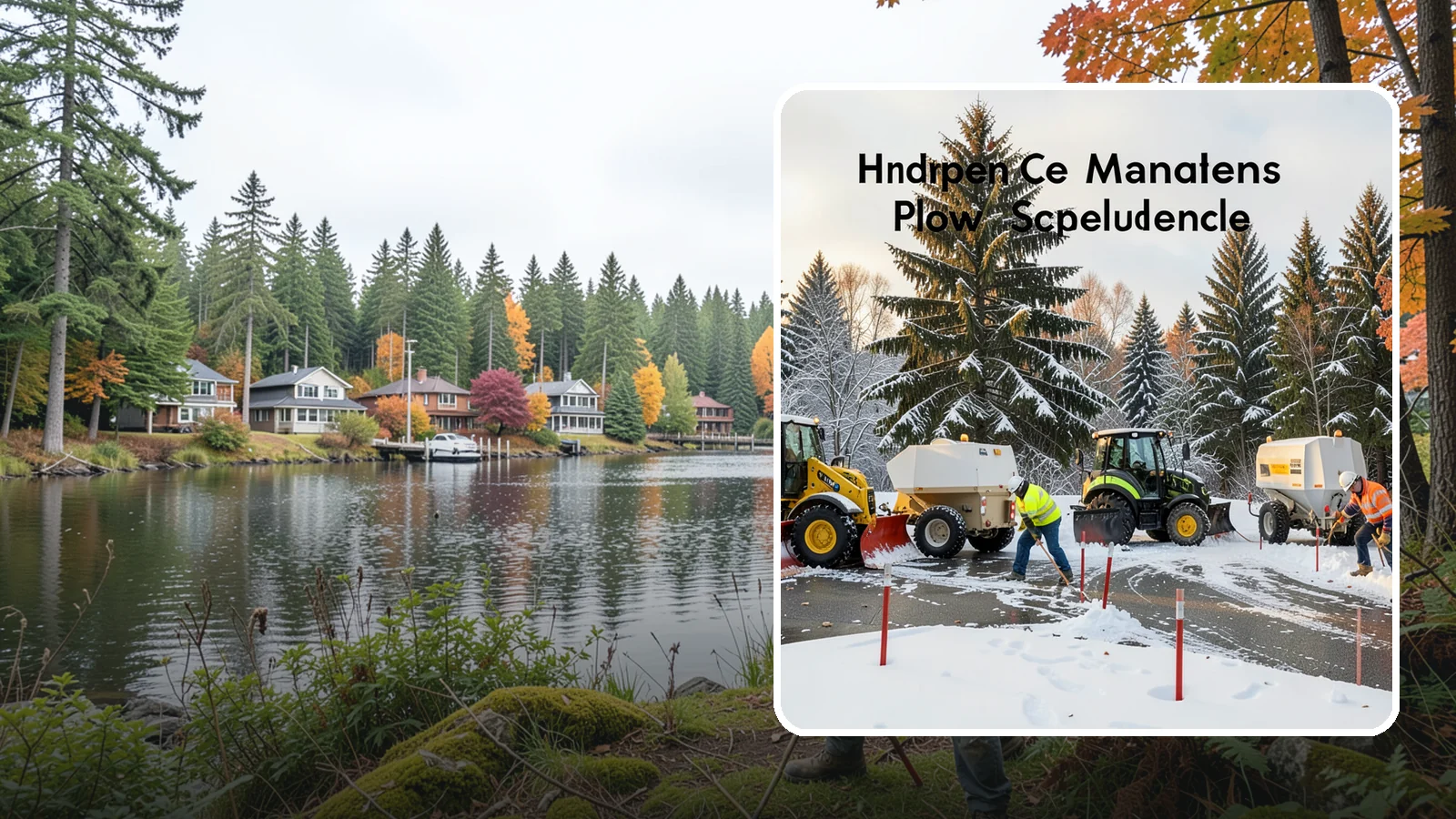Snow Stake Installation in La Conner, Skagit County, WA - We install measurement snow stakes so you and our crew can verify accumulation depth and trigger service at the right moment.