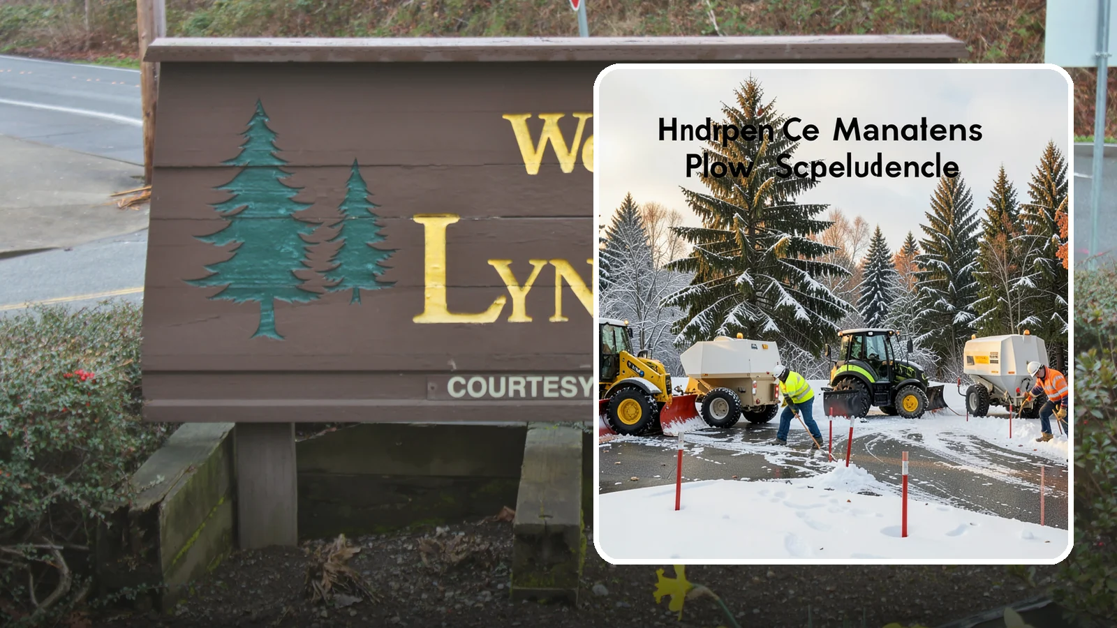 Snow Stake Installation in Lynnwood, Snohomish County, WA - We install measurement snow stakes so you and our crew can verify accumulation depth and trigger service at the right moment.