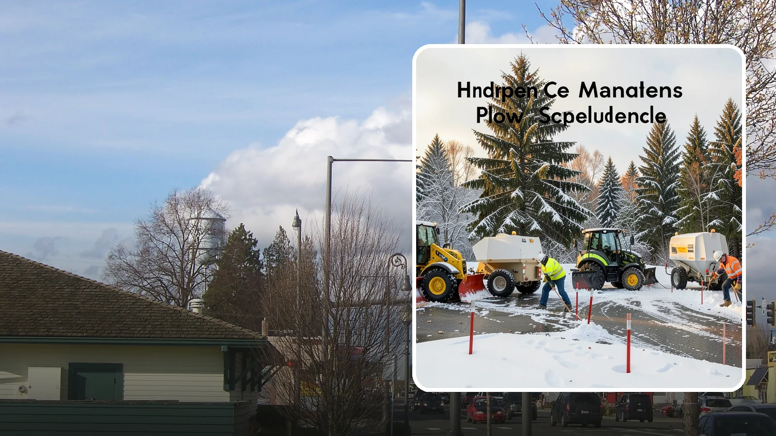Snow Stake Installation in Marysville, Snohomish County, WA - We install measurement snow stakes so you and our crew can verify accumulation depth and trigger service at the right moment.