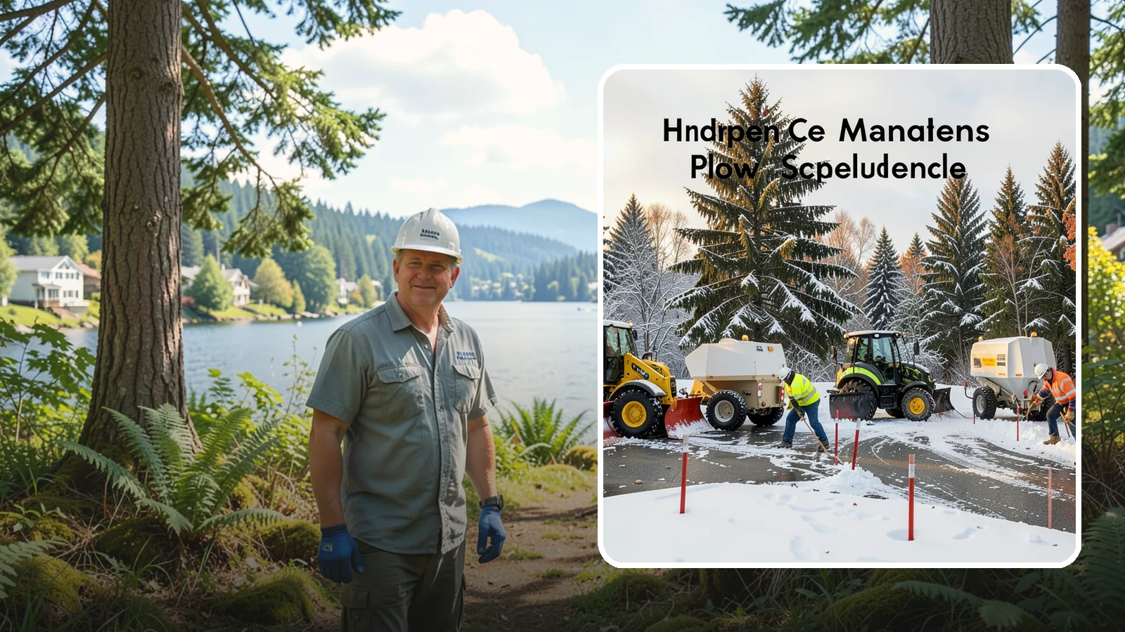 Snow Stake Installation in Milton, King County, WA - We install measurement snow stakes so you and our crew can verify accumulation depth and trigger service at the right moment.