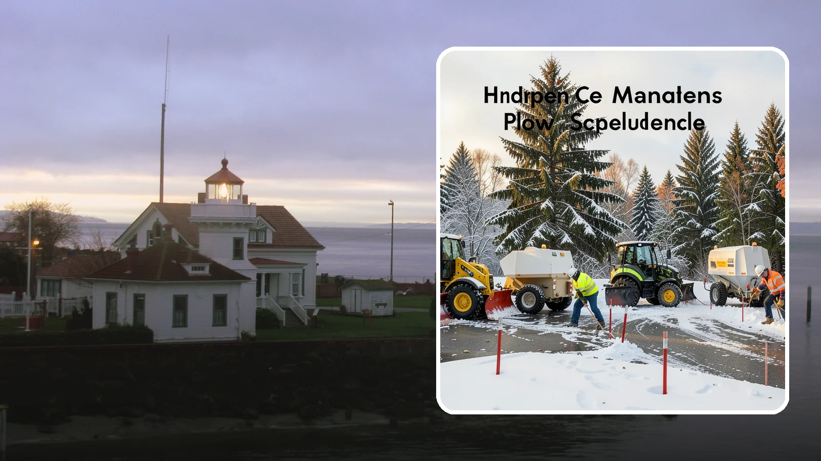 Snow Stake Installation in Mukilteo, Snohomish County, WA - We install measurement snow stakes so you and our crew can verify accumulation depth and trigger service at the right moment.