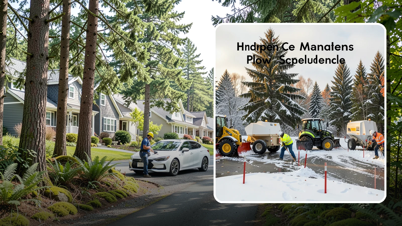 Snow Stake Installation in Normandy Park, King County, WA - We install measurement snow stakes so you and our crew can verify accumulation depth and trigger service at the right moment.