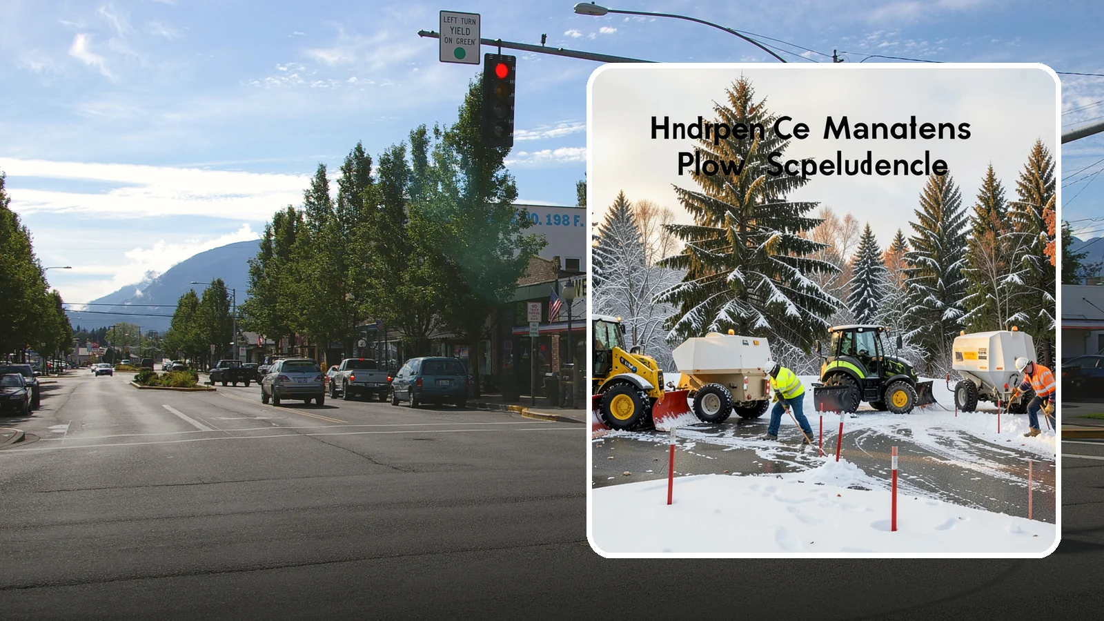 Snow Stake Installation in North Bend, King County, WA - We install measurement snow stakes so you and our crew can verify accumulation depth and trigger service at the right moment.