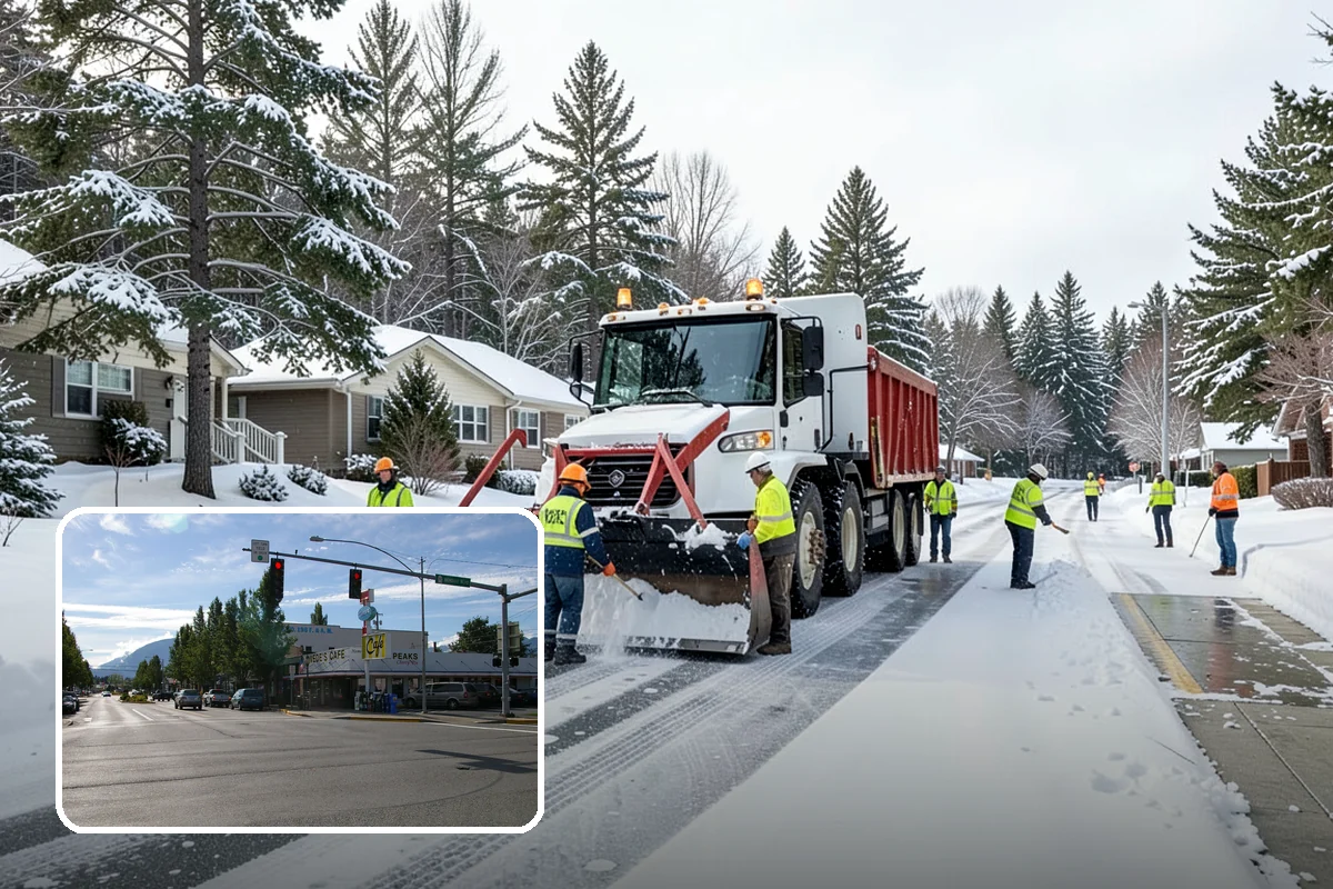 Snow Stake Installation in North Bend, King County, WA - Provides objective accumulation readings for trigger-based contracts