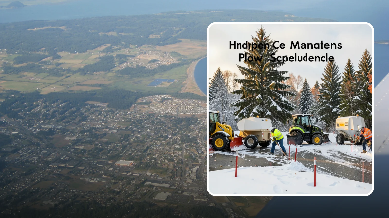 Snow Stake Installation in Oak Harbor, Island County, WA - We install measurement snow stakes so you and our crew can verify accumulation depth and trigger service at the right moment.