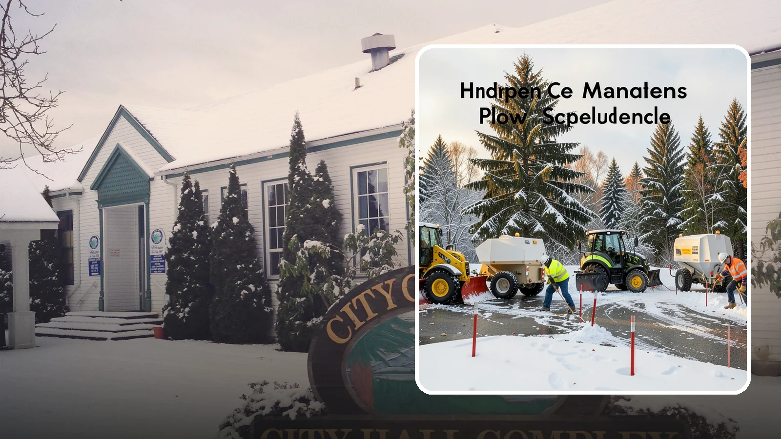 Snow Stake Installation in Pacific, King County, WA - We install measurement snow stakes so you and our crew can verify accumulation depth and trigger service at the right moment.
