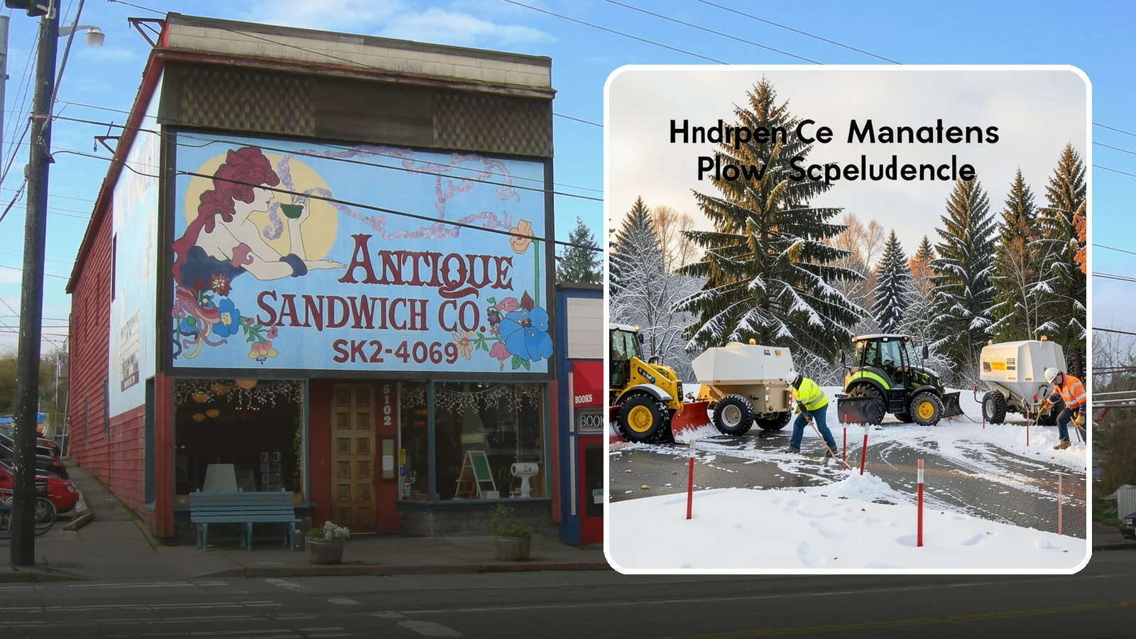Snow Stake Installation in Ruston, Pierce County, WA - We install measurement snow stakes so you and our crew can verify accumulation depth and trigger service at the right moment.