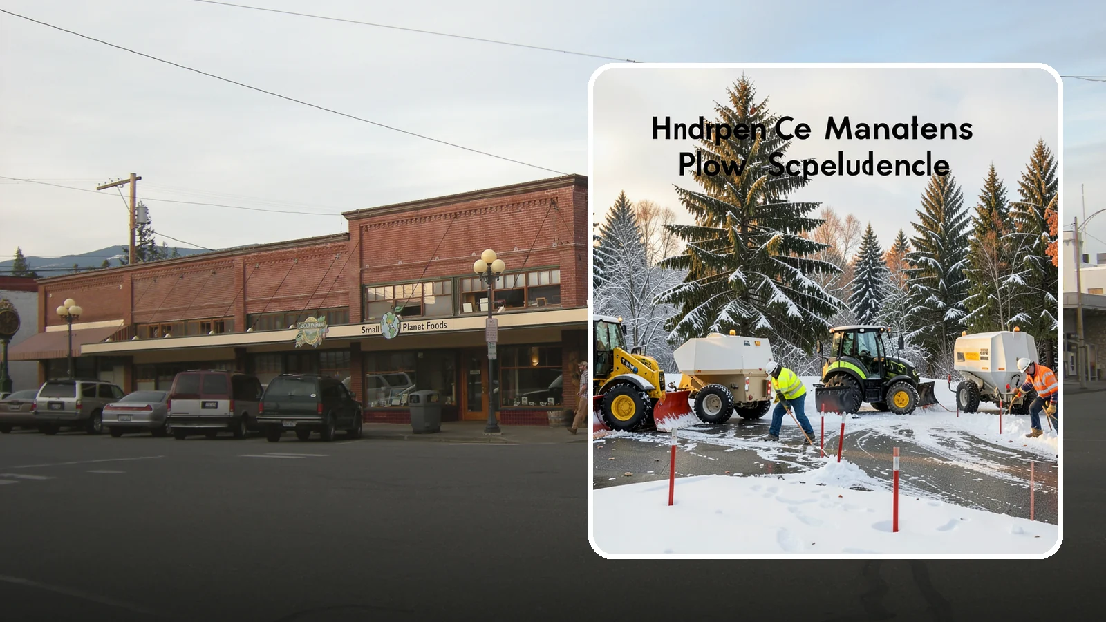 Snow Stake Installation in Sedro-Woolley, Skagit County, WA - We install measurement snow stakes so you and our crew can verify accumulation depth and trigger service at the right moment.