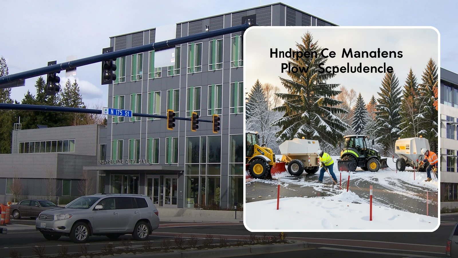 Snow Stake Installation in Shoreline, King County, WA - We install measurement snow stakes so you and our crew can verify accumulation depth and trigger service at the right moment.