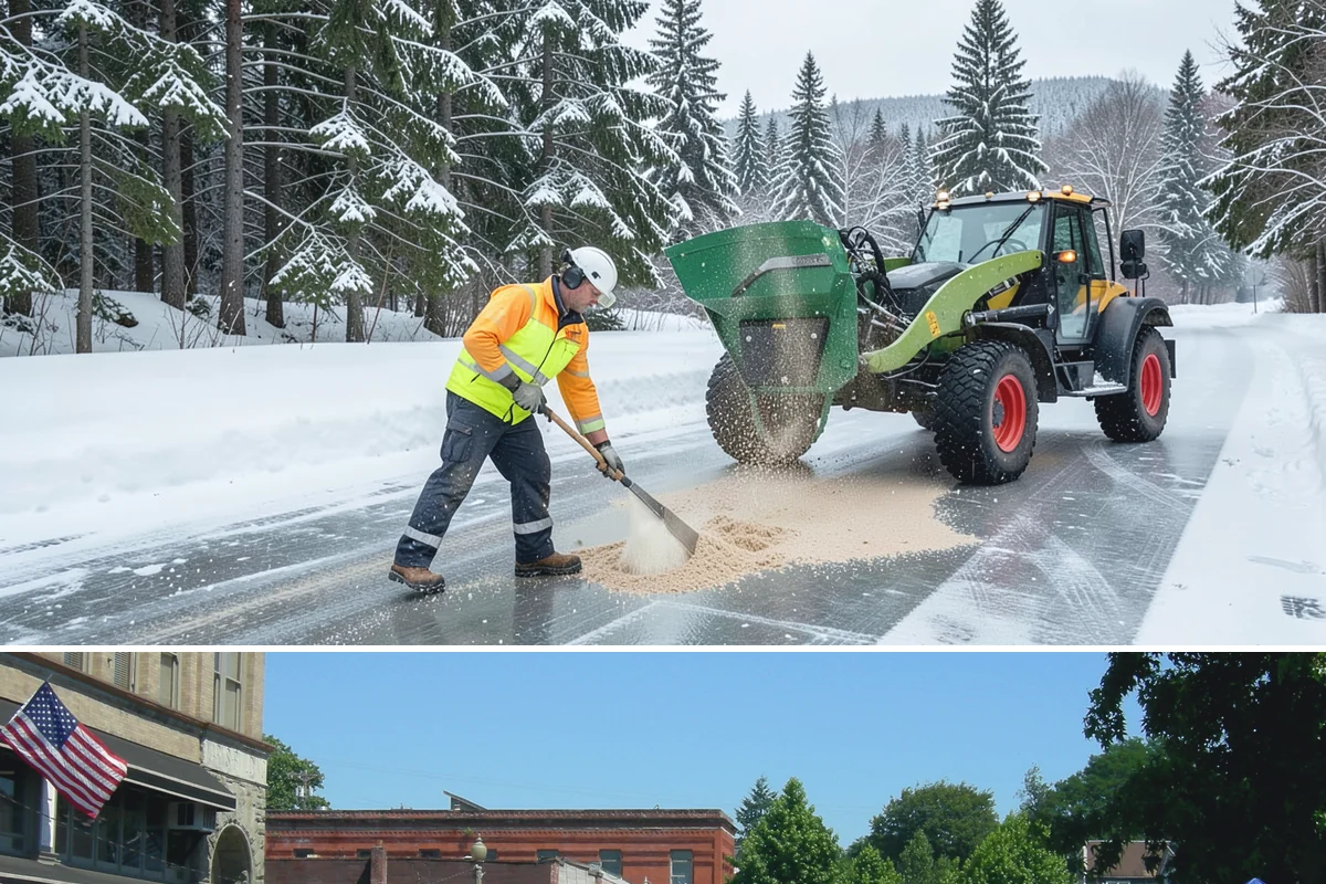 Snow Stake Installation in Snohomish, Snohomish County, WA - We set measurement stakes at the start of the contract season in November so every storm is gauged consistently through March.