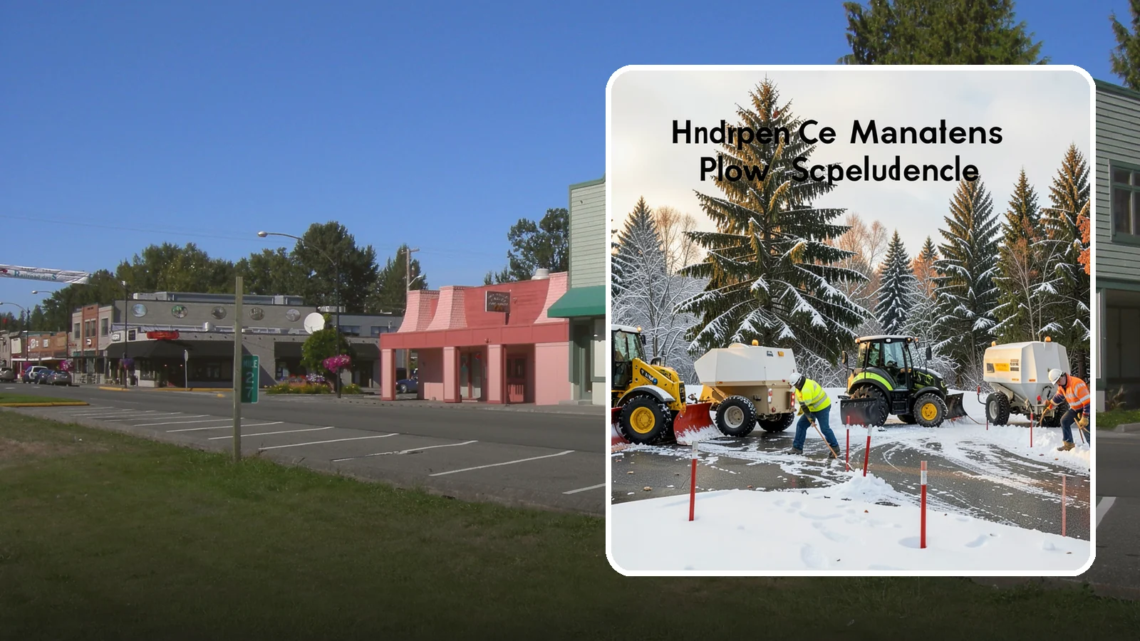 Snow Stake Installation in Snoqualmie, King County, WA - We install measurement snow stakes so you and our crew can verify accumulation depth and trigger service at the right moment.
