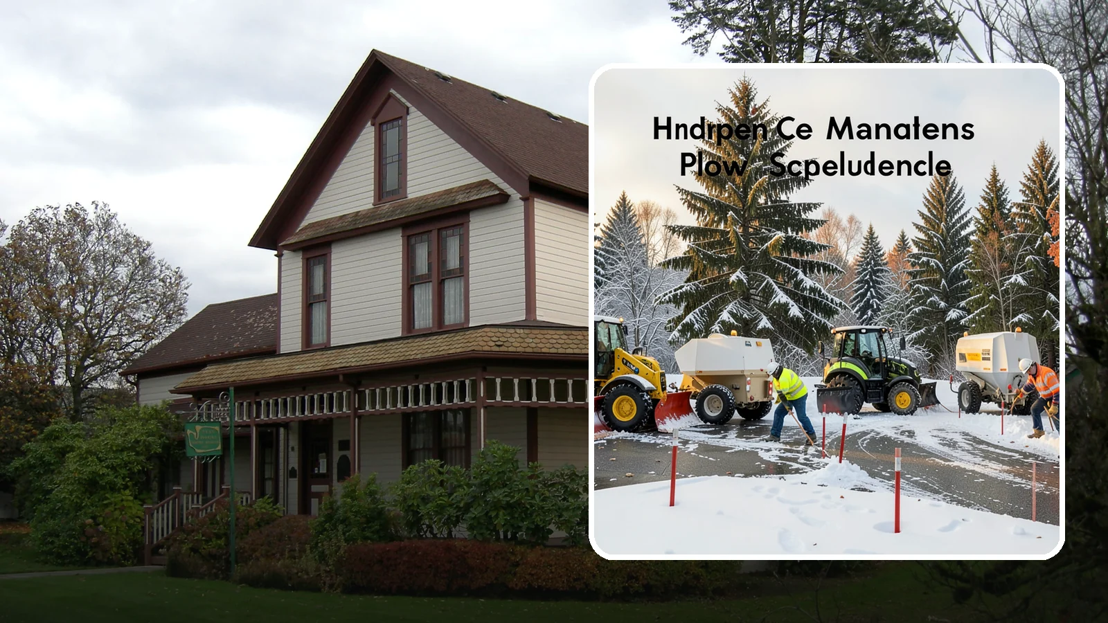 Snow Stake Installation in Sumner, Pierce County, WA - We install measurement snow stakes so you and our crew can verify accumulation depth and trigger service at the right moment.