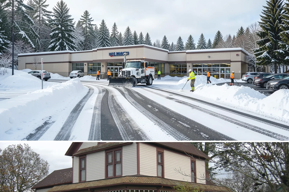 Snow Stake Installation in Sumner, Pierce County, WA - We set measurement stakes at the start of the contract season in November so every storm is gauged consistently through March.
