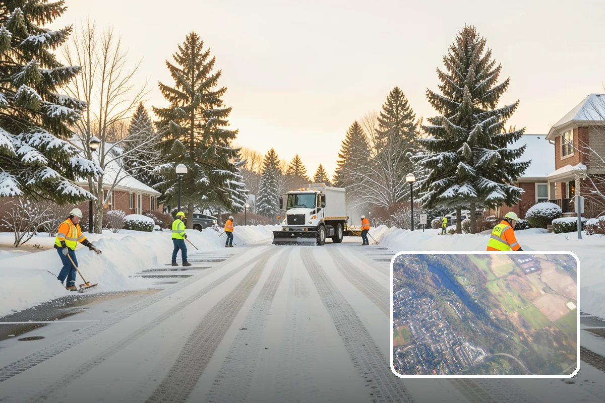 Snow Standby Service in Algona, King County, WA - Dedicated crew and equipment reserved for you