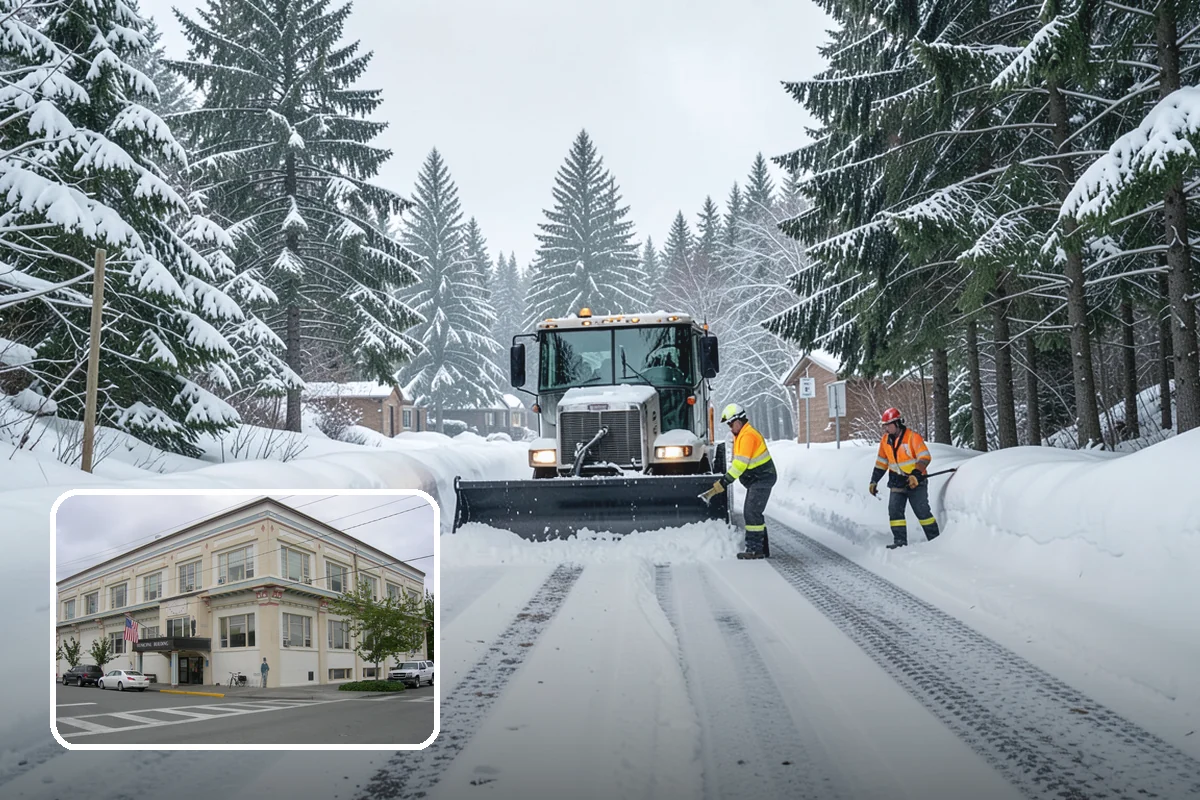 Snow Standby Service in Anacortes, Skagit County, WA - Dedicated crew and equipment reserved for you