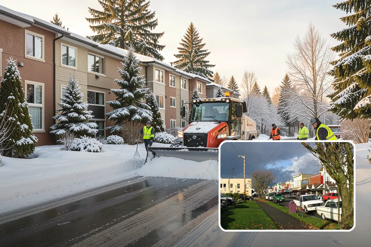 Snow Standby Service in Arlington, Snohomish County, WA - Dedicated crew and equipment reserved for you
