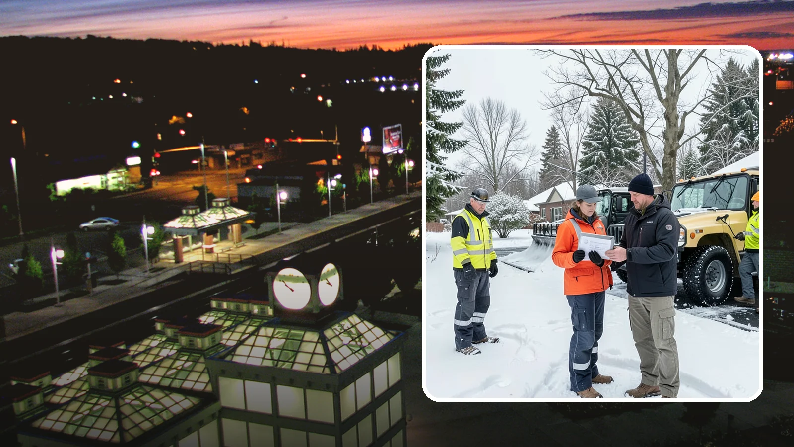 Snow Standby Service in Auburn, King County, WA - A reserved crew held ready for your property so a response is guaranteed the moment you need one.
