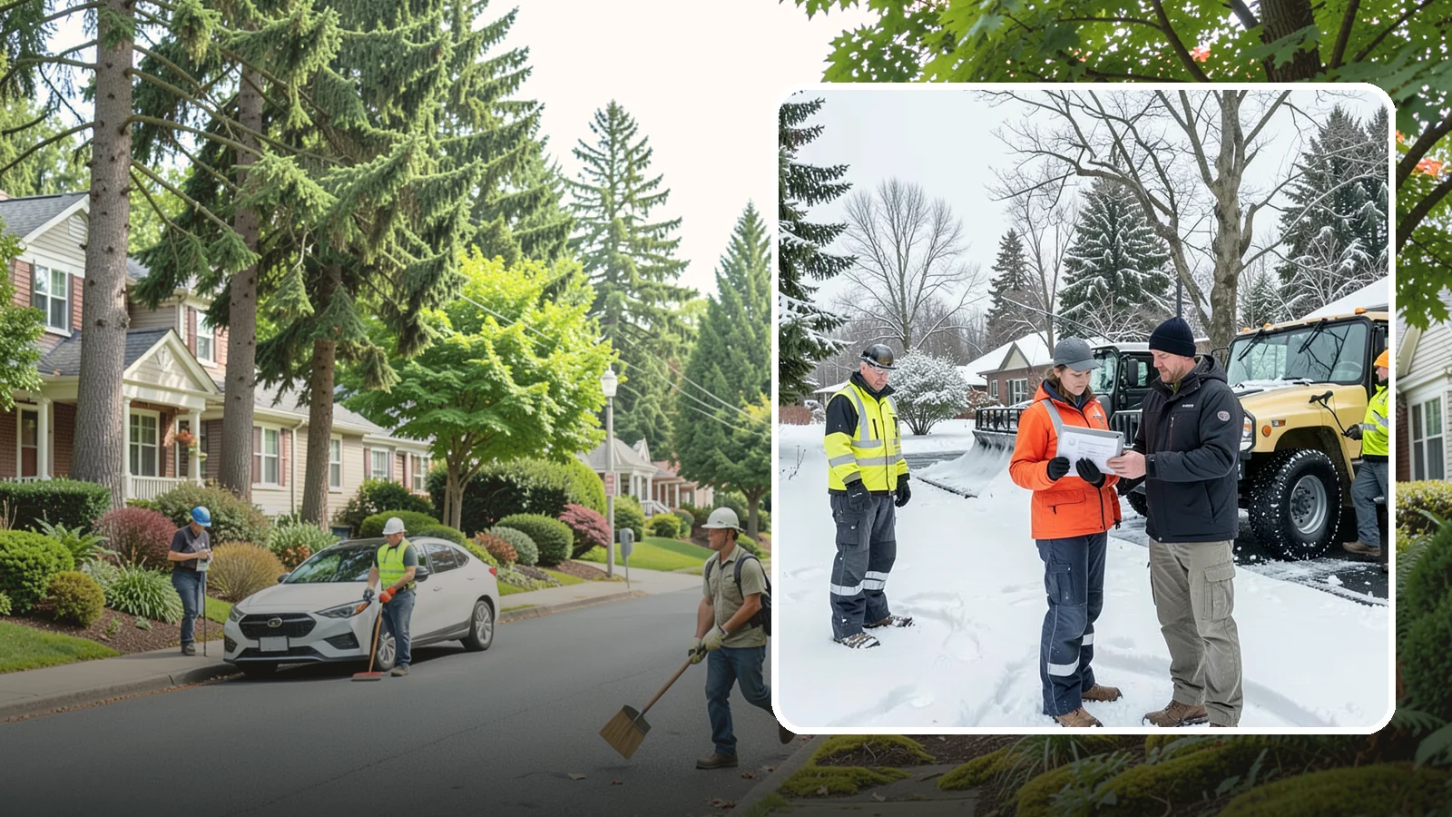 Snow Standby Service in Beaux Arts Village, King County, WA - A reserved crew held ready for your property so a response is guaranteed the moment you need one.