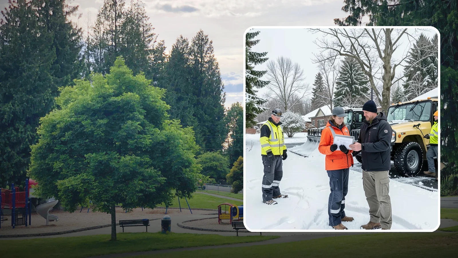 Snow Standby Service in Bonney Lake, Pierce County, WA - A reserved crew held ready for your property so a response is guaranteed the moment you need one.